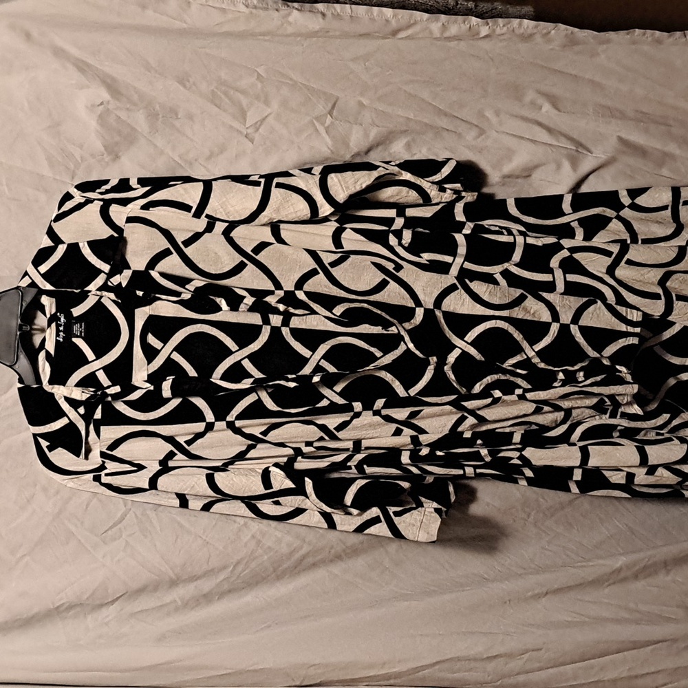 Women's Shirt Dress Midi Dress Winter 1X